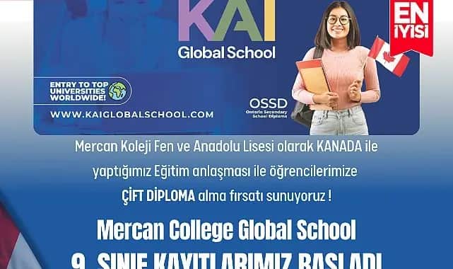 Mercan Kolejinde Çift Diploma Programı