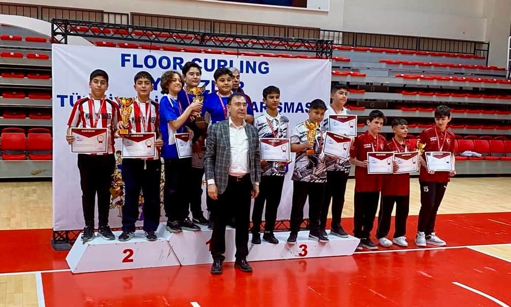 Malatya’ya Floor Curling Gururu: Türkiye İkincisi Oldular
