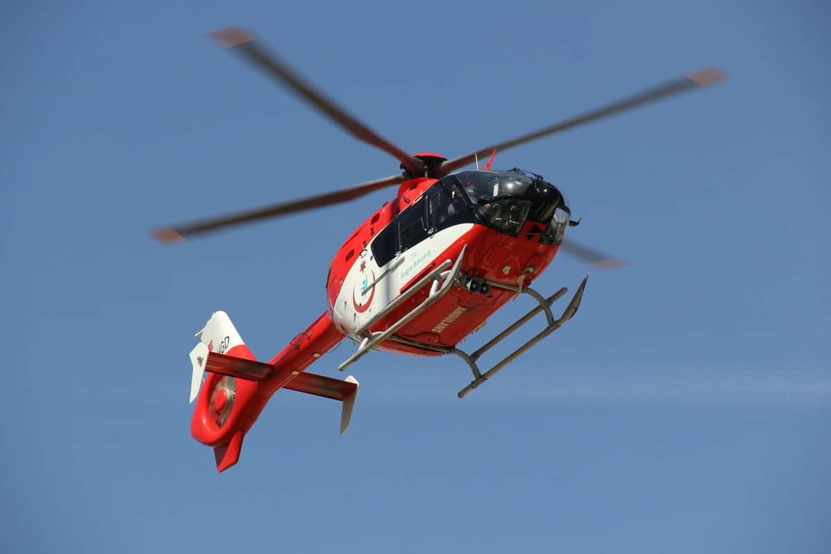 76 Yaşındaki Hasta Ambulans Helikopterle Malatya’ya Sevk Edildi
