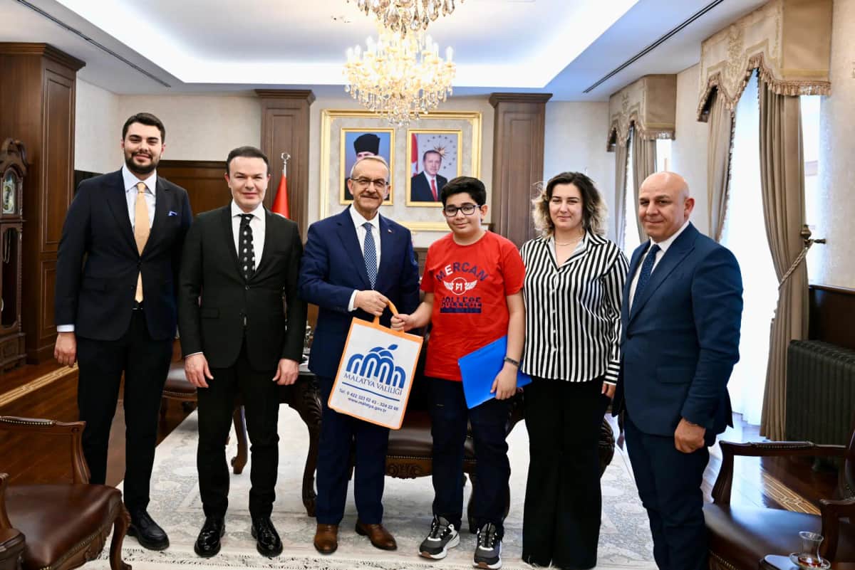 Kodlama Dünya Birincisi Malatyalı Öğrenciye Vali Yavuz’dan Özel Tebrik!