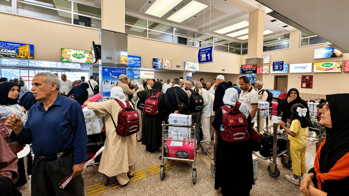 Malatya’da Hac Sevinci: 780 Hacı Kutsal Topraklardan Döndü