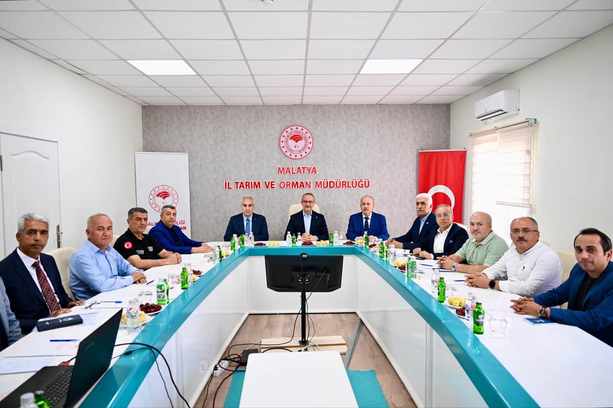 Kayısı Rekoltesi İçin Kritik Toplantı