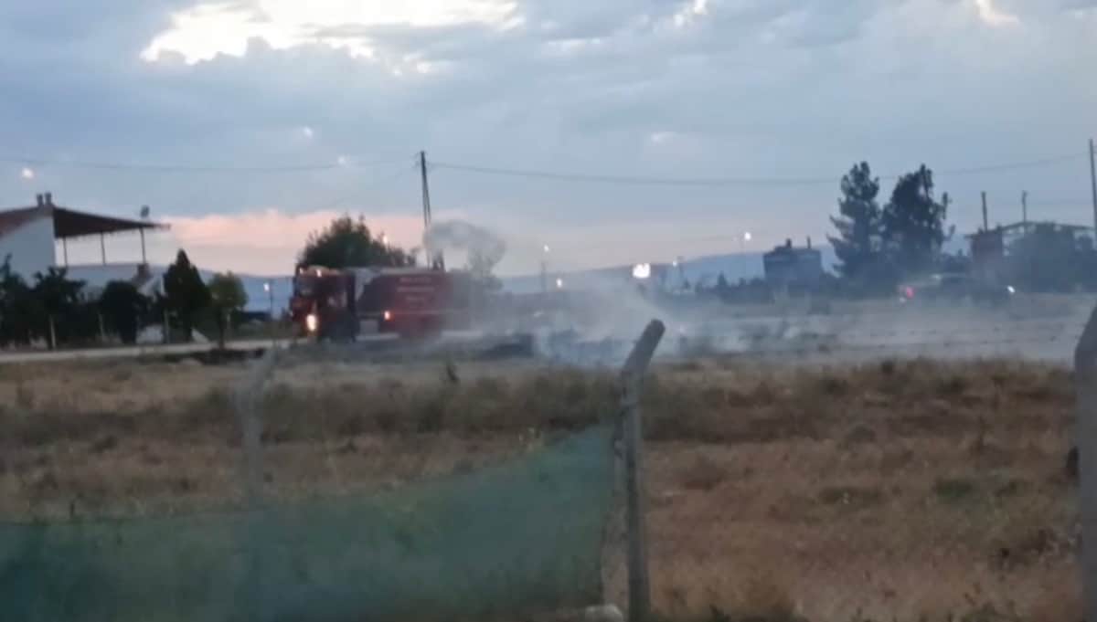 Malatya İkizce'de Korkutan Yangın