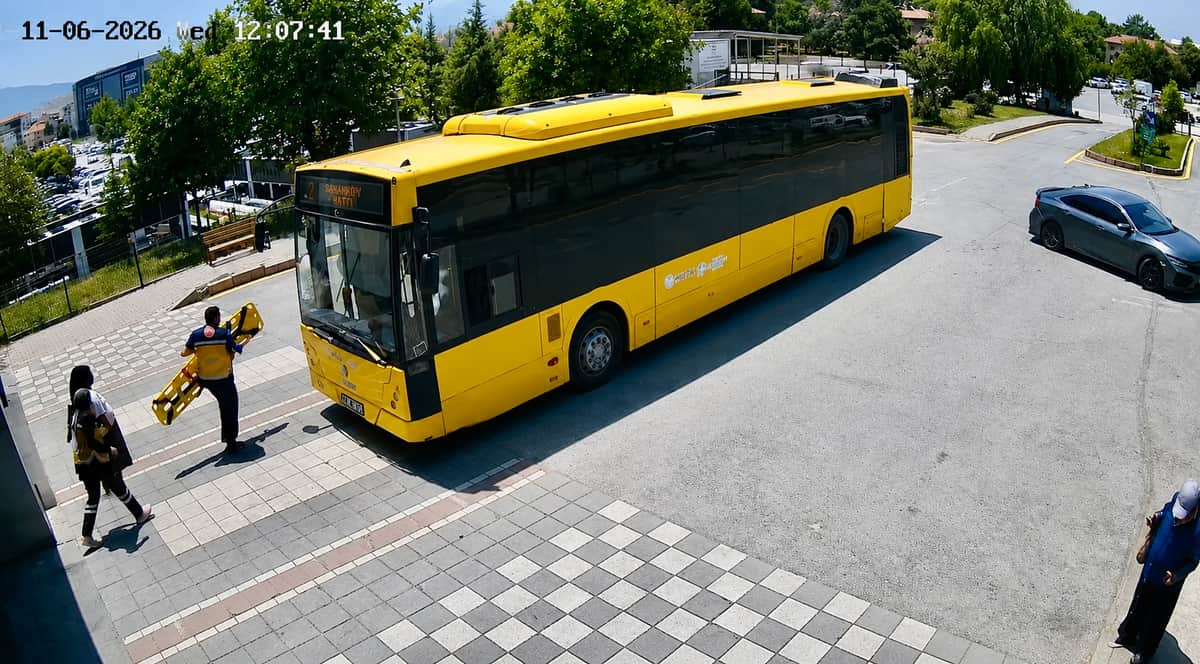 MOTAŞ Otobüsü Ambulansa Dönüştü:Hayat Kurtardı
