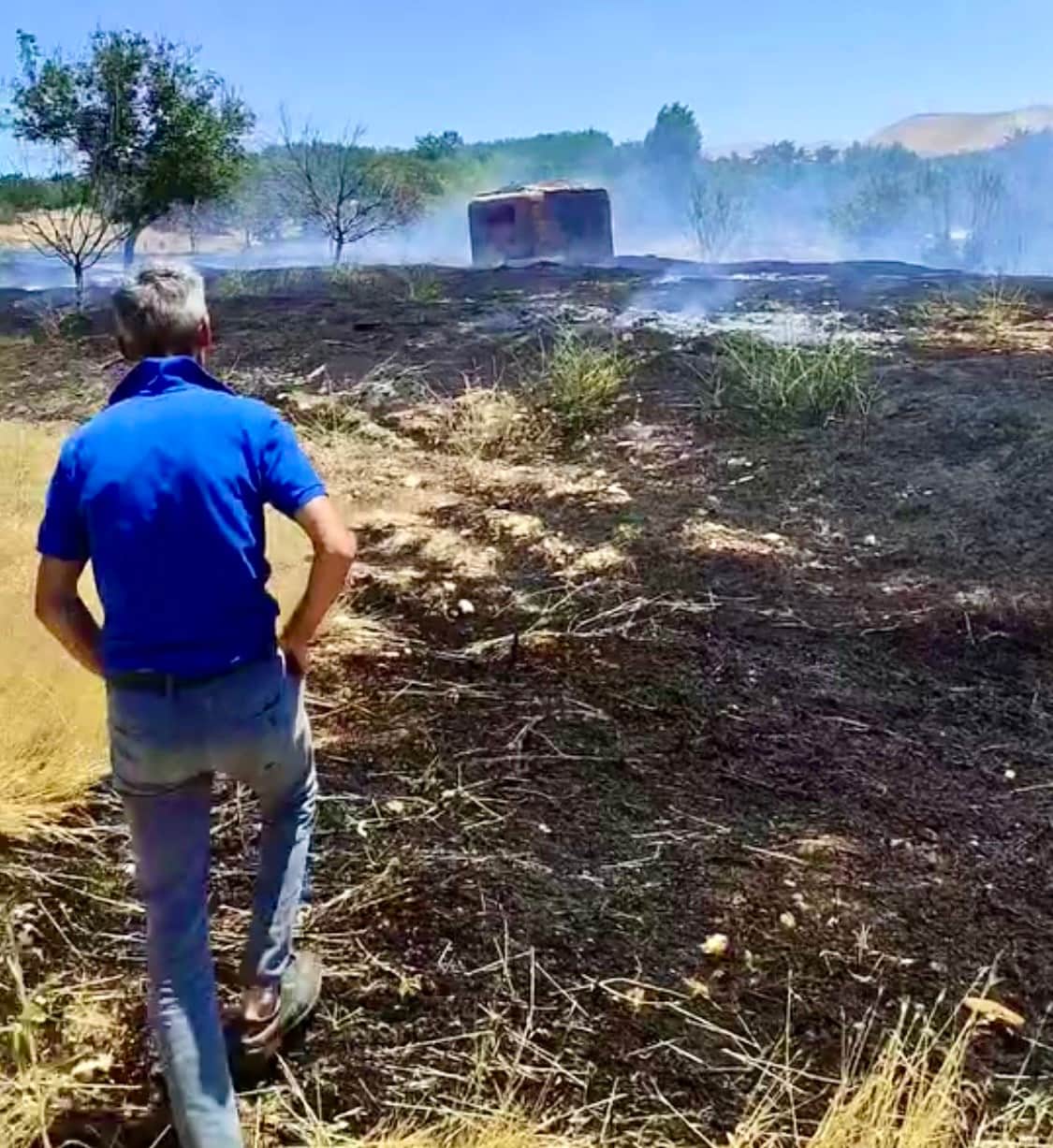 Darende’de Çıkan Yangın Hasara Yol Açtı