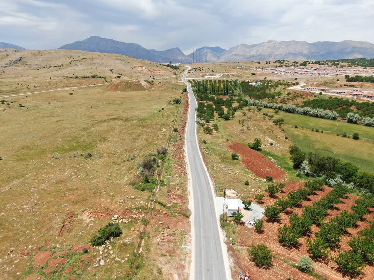 Doğanşehir’de 6,5 Kilometrelik Yol Yenilendi