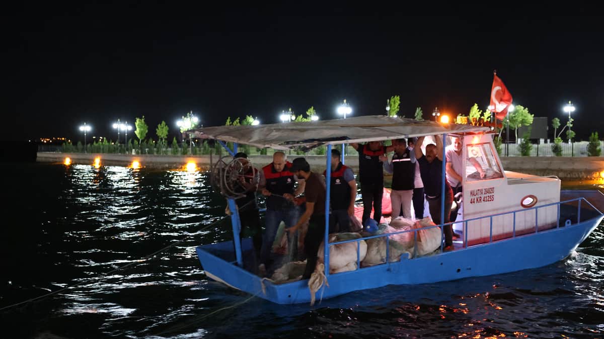 Malatya’da Yasak Döneminde 86 Kişiye Ceza, 24 Kilometreye Yakın Ağ Ele Geçirildi