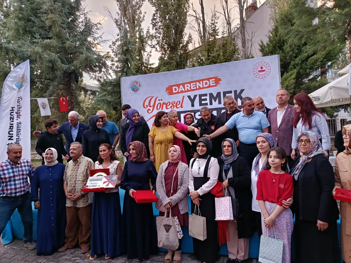 Darende’de Yöresel Lezzetler Yağmur Altında Yarıştı