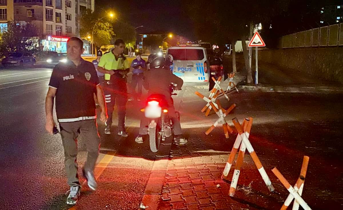 Battalgazi’de Motosiklet ve Şahıslara Yönelik Denetim
