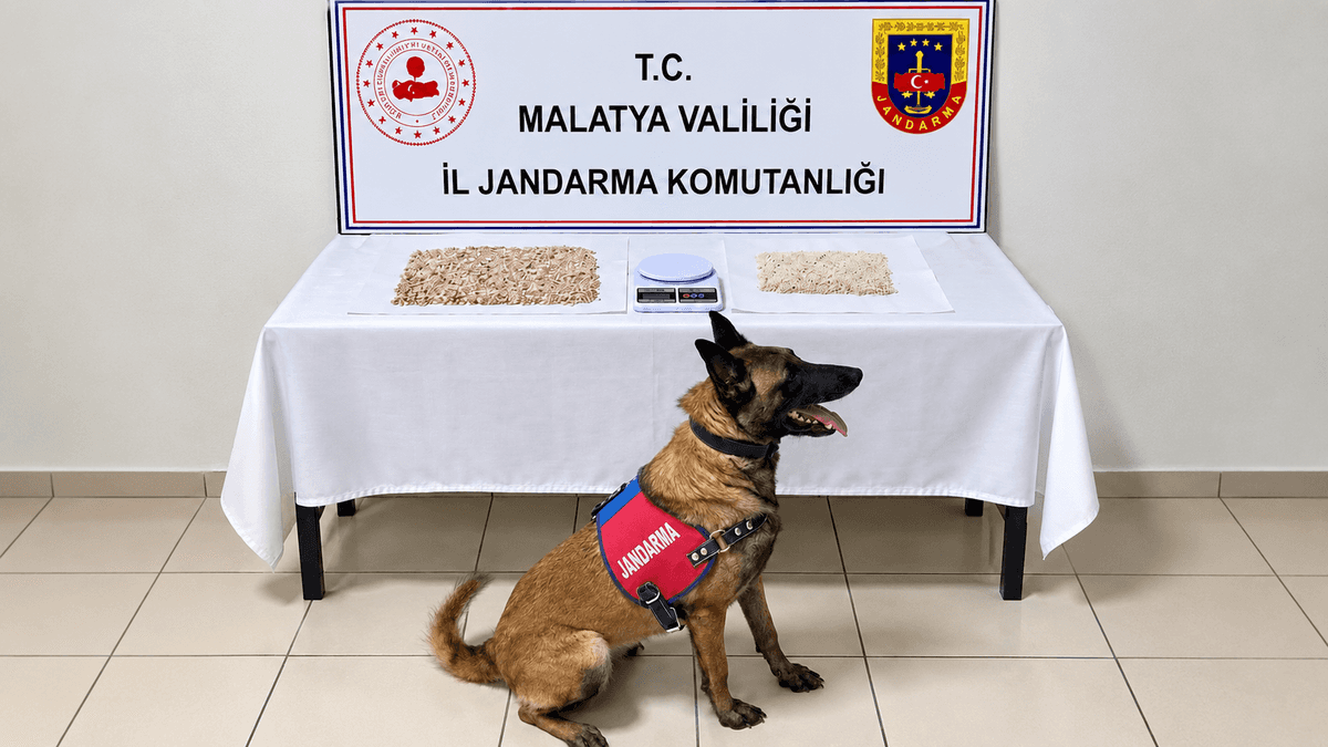 Malatya’da 1 Kilo Metamfetamin Ele Geçirildi