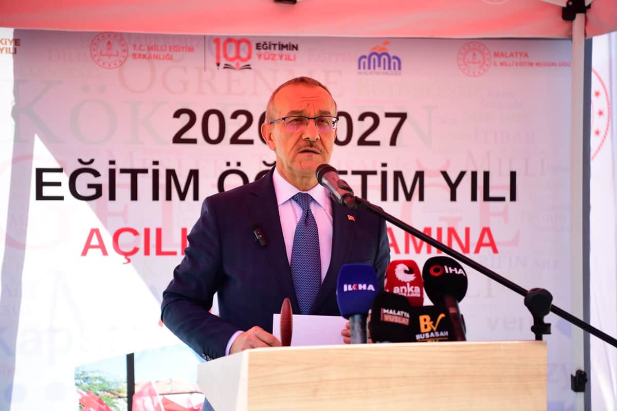 Malatya’da İlk Ders Zili Çaldı: 146 Bin Öğrenci Dersbaşı Yaptı