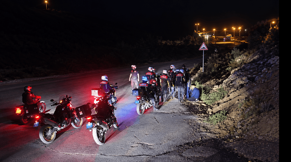 Motosikletli Polis Timlerinden Suç Ve Suçlulara Darbe
