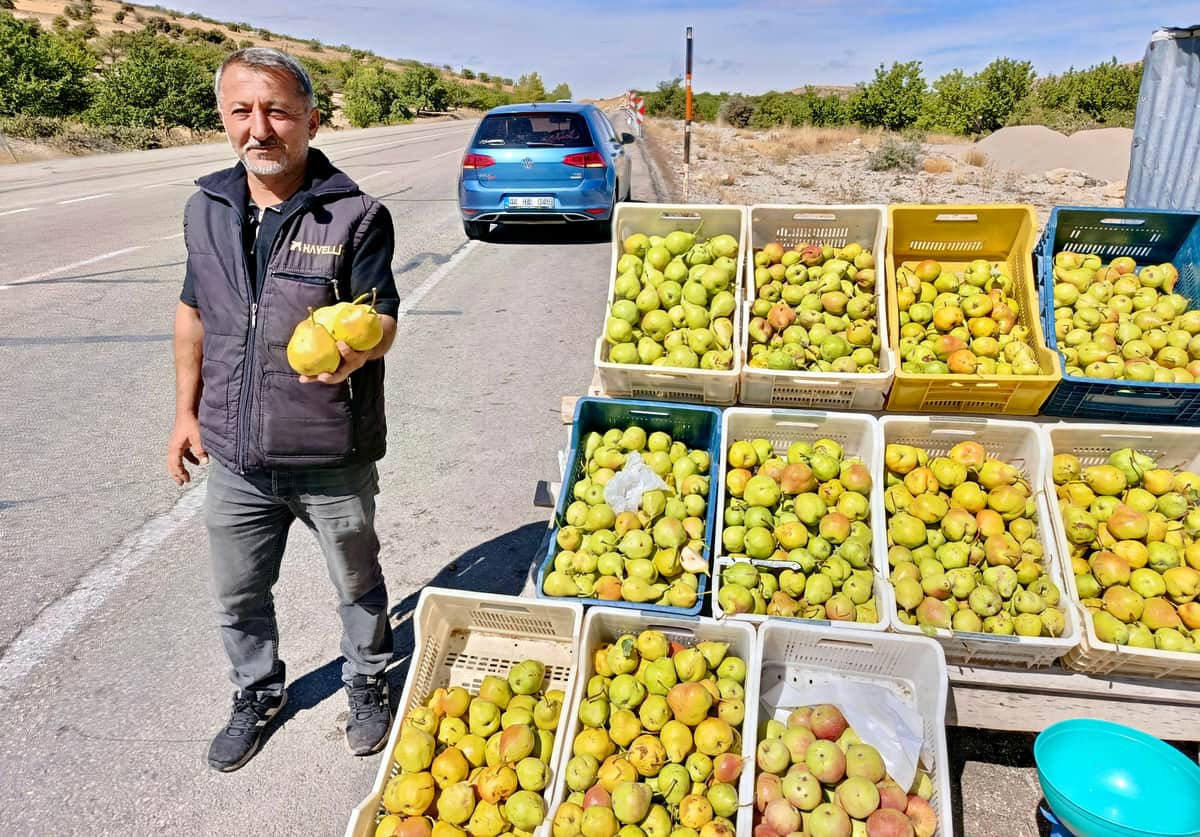 Kürecik’in Bal Armudu Tezgâhlarda Yerini Aldı