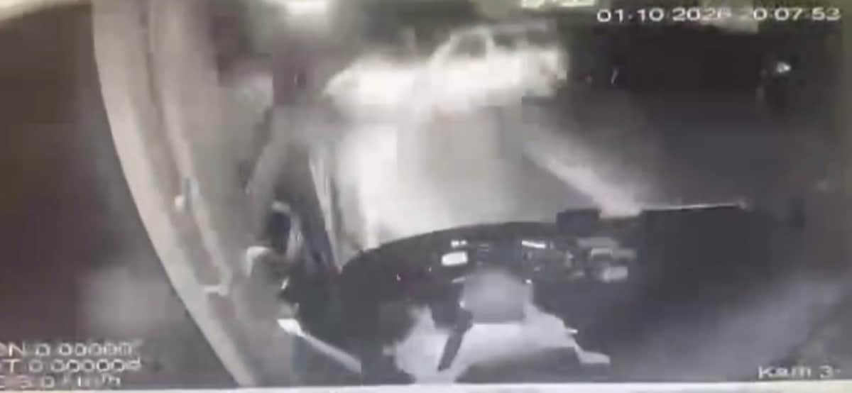 Malatya’da Çiftin Hayatını Kaybettiği Kaza Otobüs Kamerasında