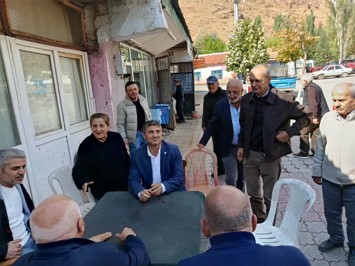 İYİ Parti Kuluncak’ta Esnafın Sorunlarını Dinledi
