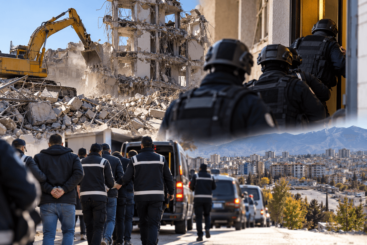 Malatya Merkezli 7 İlde Yıkım Operasyonu: 26 Gözaltı