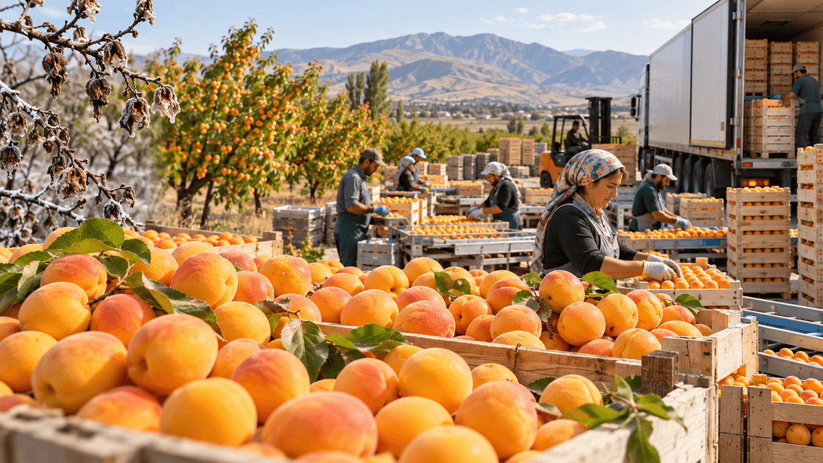 Malatya'nın Yaş Meyve ve Sebze İhracatı İkiye Katlandı