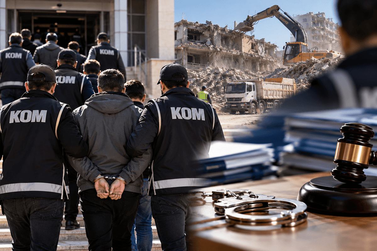 Malatya’da Yıkım İhaleleri Soruşturmasında 14 Tutuklama