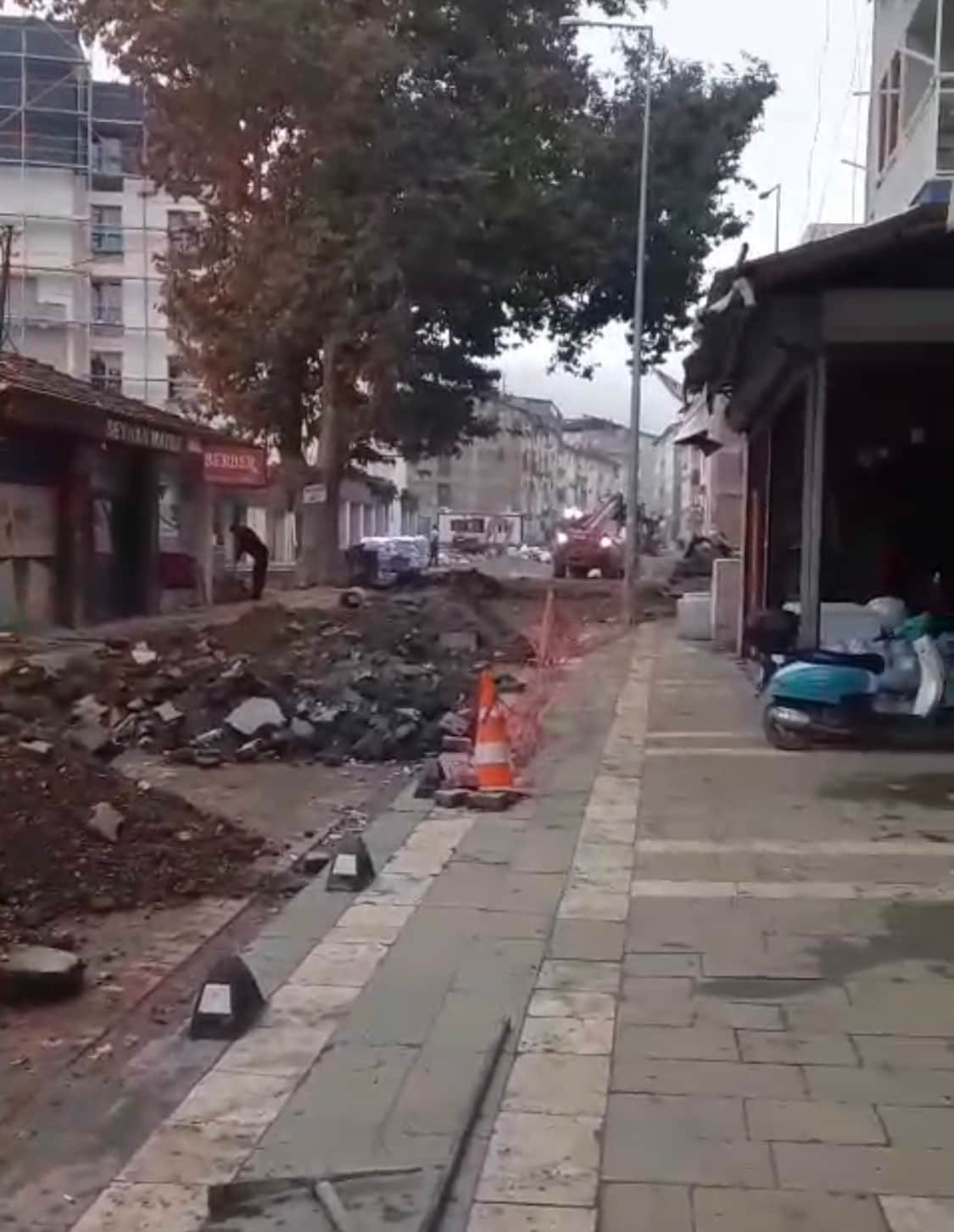 Malatya’da Esnafın Yol İsyanı: 2 Aydır Çile Çekiyoruz