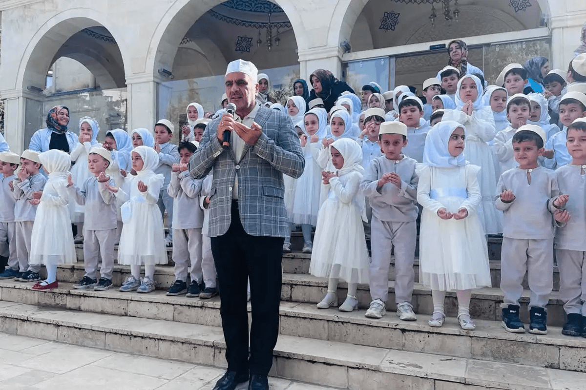 Malatya’da Miniklerden Gazze’ye Anlamlı Mesaj