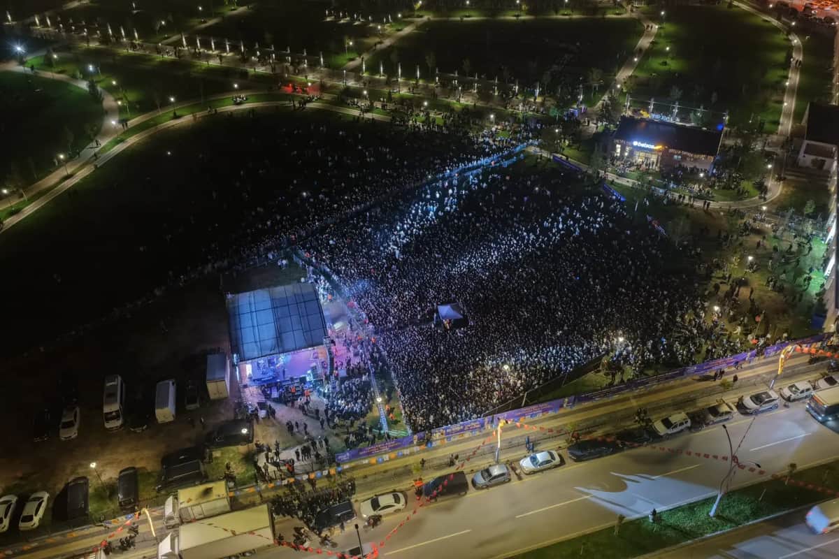 Malatya’da Gençlik Festivali’ne Dev Katılım! 100. Yıl Parkı Doldu Taştı.