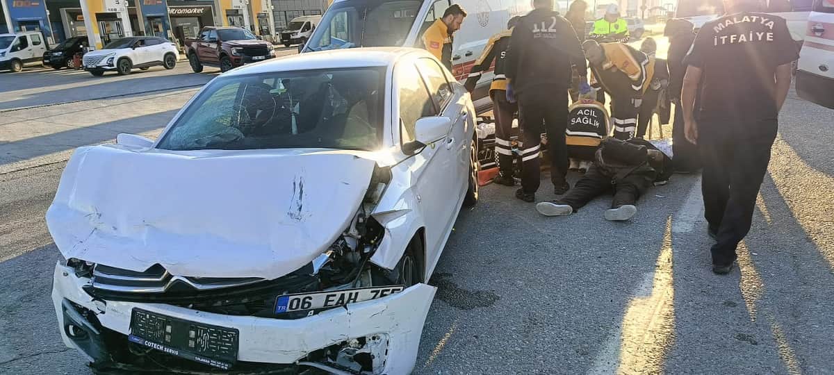 Malatya-Kayseri Yolunda Trafik Kazası: 6 Yaralı