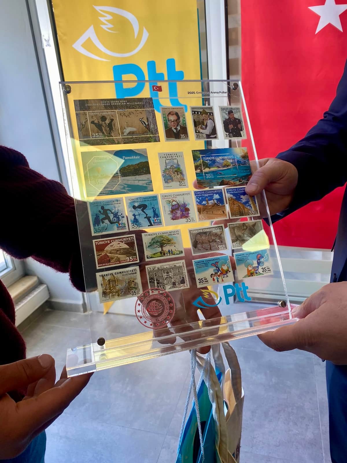 Malatya’da PTT’nin 186. Yılına Özel Kutlama: 186 Müşteriye Anlamlı Hediye