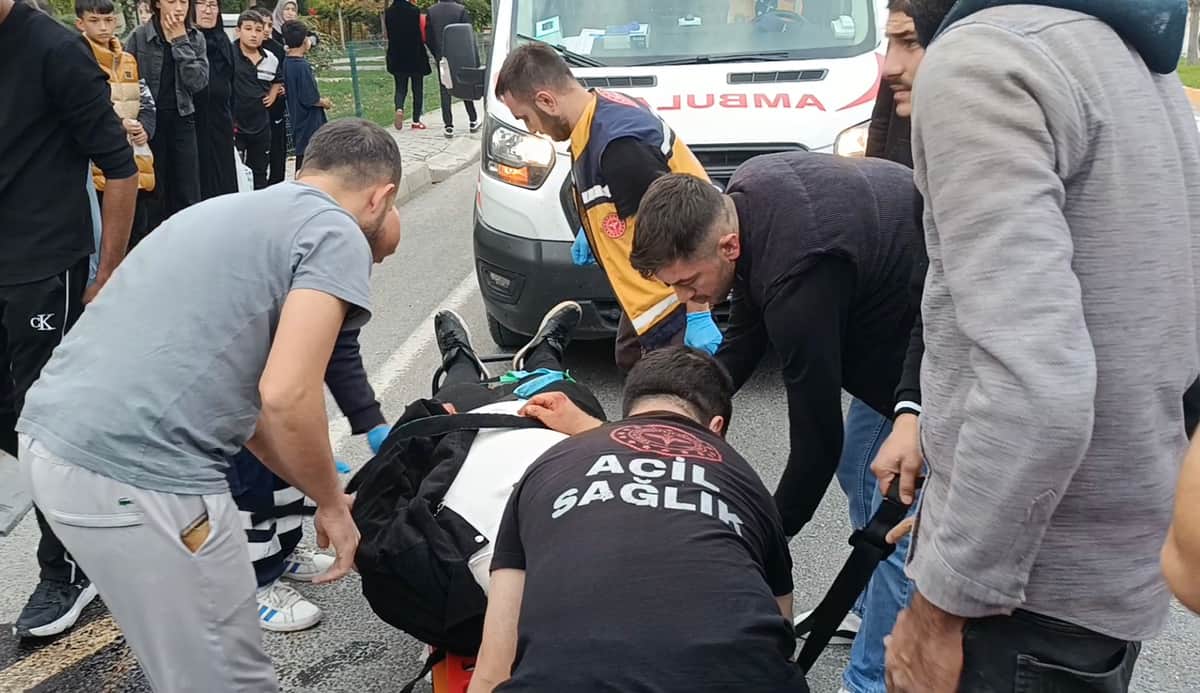 Darende’de Motosiklet ile Otomobil Çarpıştı: 1 Ağır Yaralı