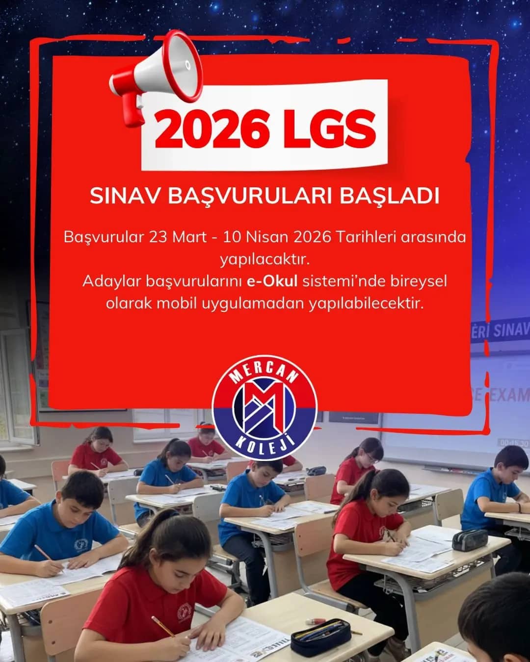 LGS 2026 Başvuruları Başlıyor: Sınav Tarihi, Detaylar ve Tüm Takvim Açıklandı
