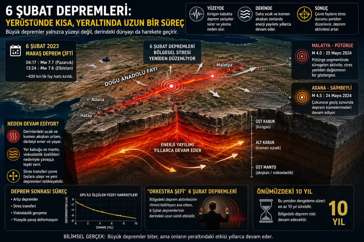 Deprem Uzmanından dikkat çeken açıklama: “6 Şubat deprem çifti hala yeraltında canlı”