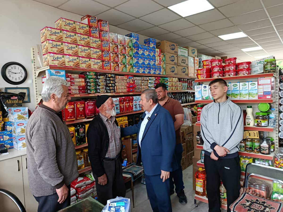 Başkan Bozkurt’tan Bayram Öncesi Esnaf Ziyareti