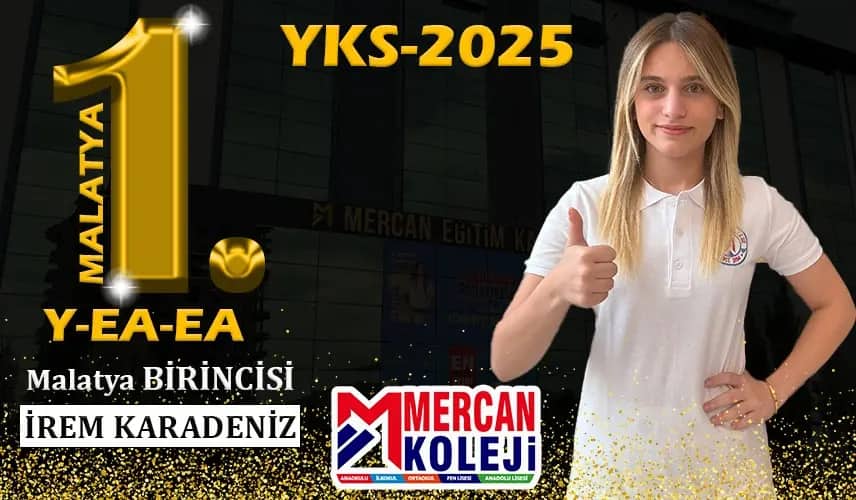YKS’de Zirve Yine Değişmedi! Mercan Koleji Malatya Birinciliğiyle Eğitimde Gücünü Bir Kez Daha Gösterdi