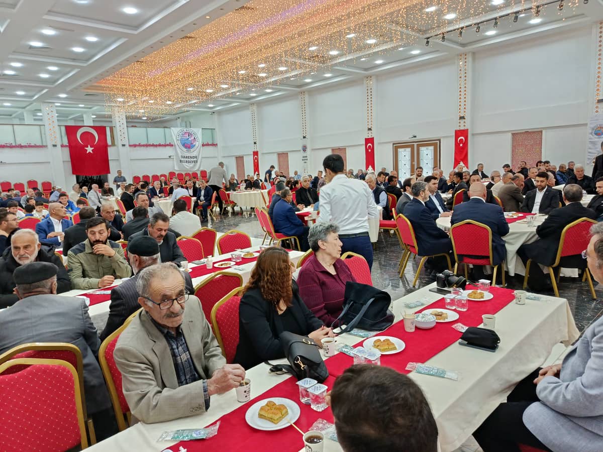 Darende’de Bayramlaşma Programında Birlik Mesajları Verildi