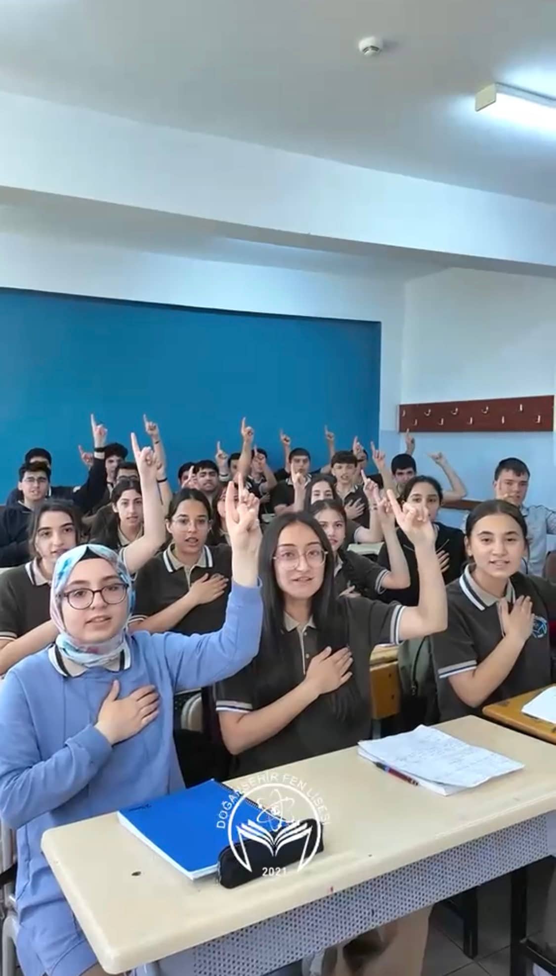 Malatyalı Öğrencilerden A Milli Takım’a Videolu Destek