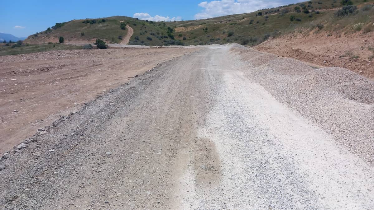 Akçadağ’da Yol Seferberliği Sürüyor