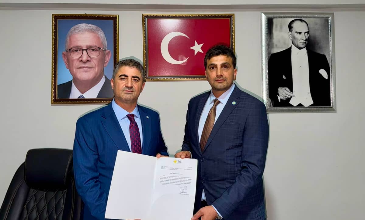 İYİ Parti Yeşilyurt İlçe Başkanlığına Altuğ Gürkan Demir Atandı
