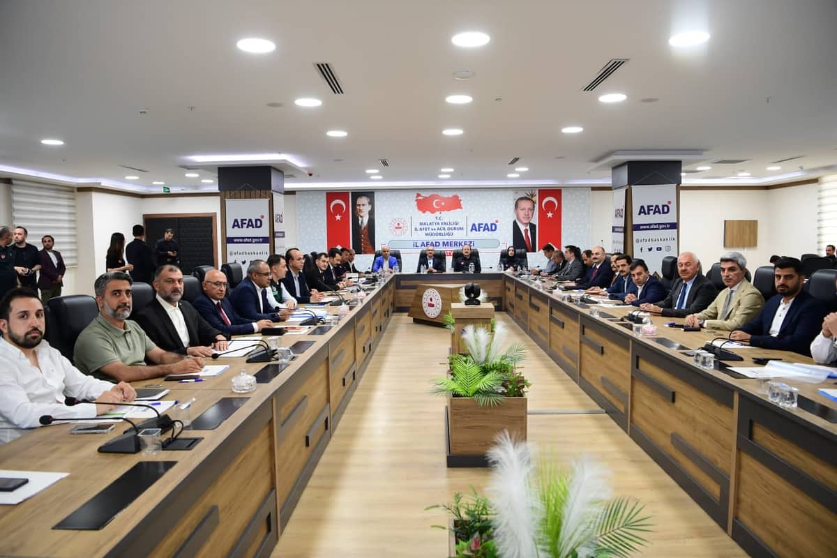 AFAD Koordinasyon Toplantısında Malatya’nın Yeniden İnşa Süreci Değerlendirildi