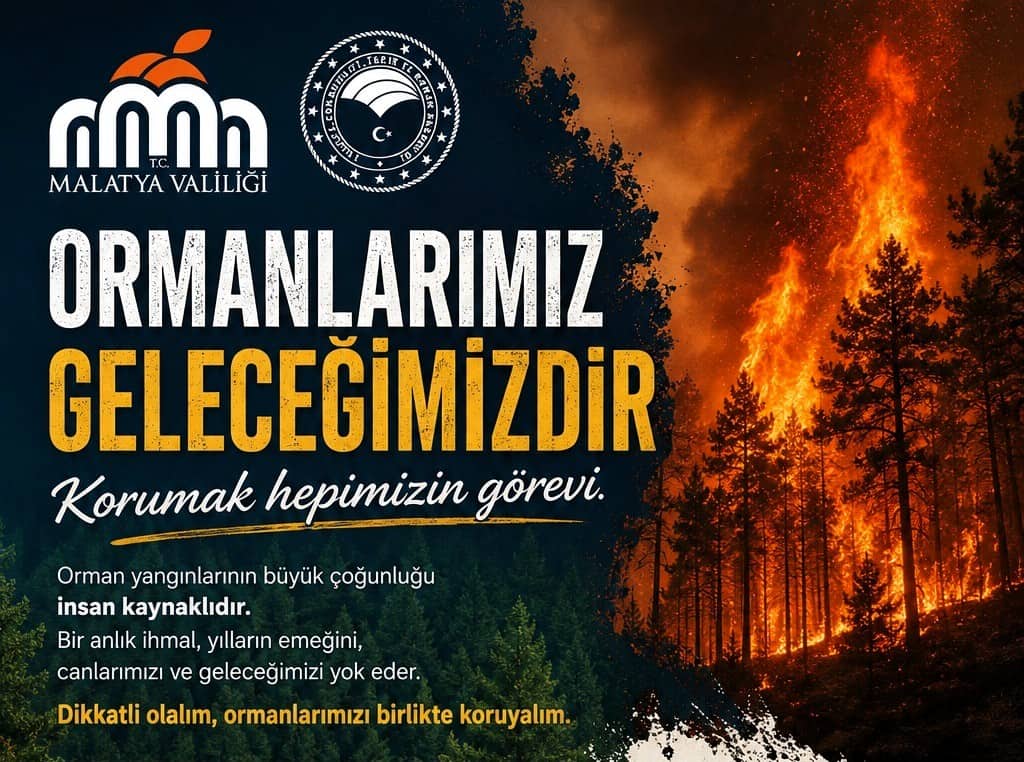 Malatya’da Orman Yangını Alarmı: 2026’da 56 Anız, 6 Orman Yangını Çıktı