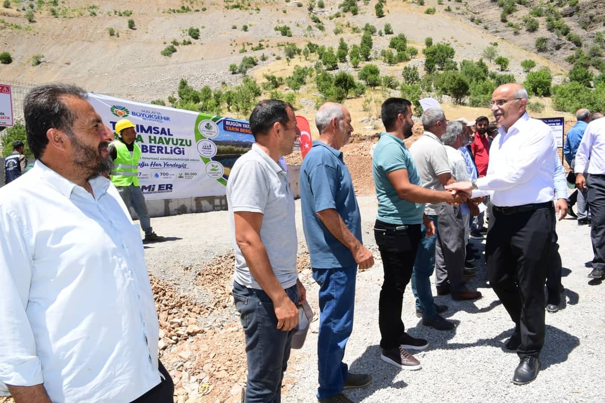 80 Bin Dekar Araziyi Suya Kavuşturacak  207 Sulama Havuzu Malatya’da Yükseliyor