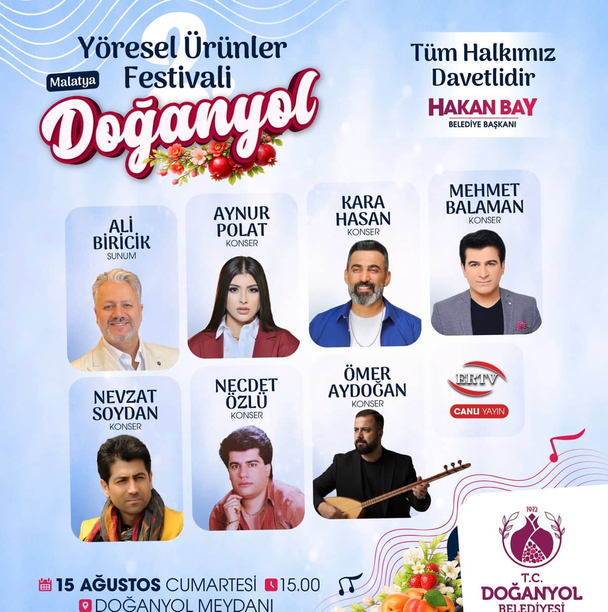 Doğanyol’da Yöresel Ürünler Festivali Heyecanı