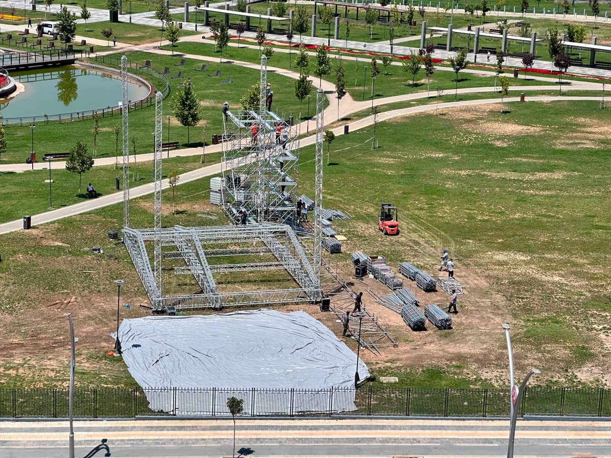 Festivalin Kalbi 100. Yıl Kent Parkı’nda Atacak! Dev Sahne Kuruluyor