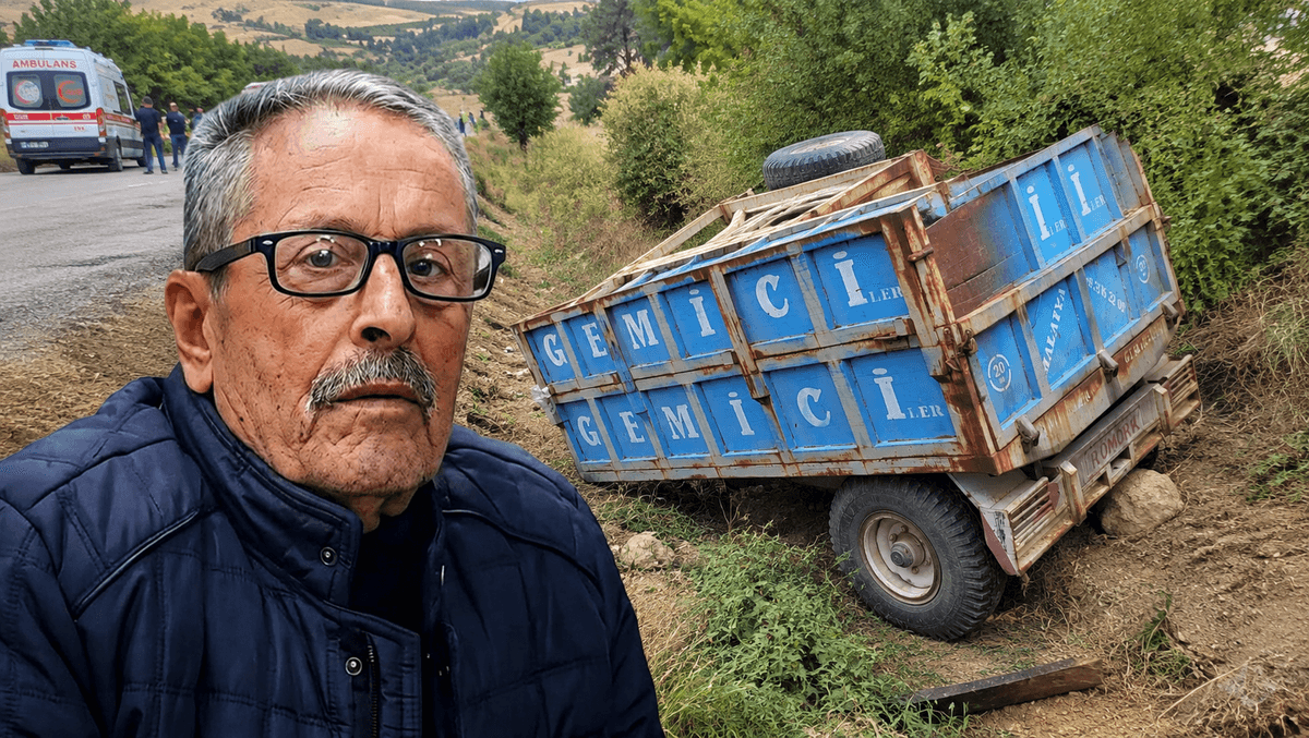 Emekli Polis Traktör Kazasında Hayatını Kaybetti