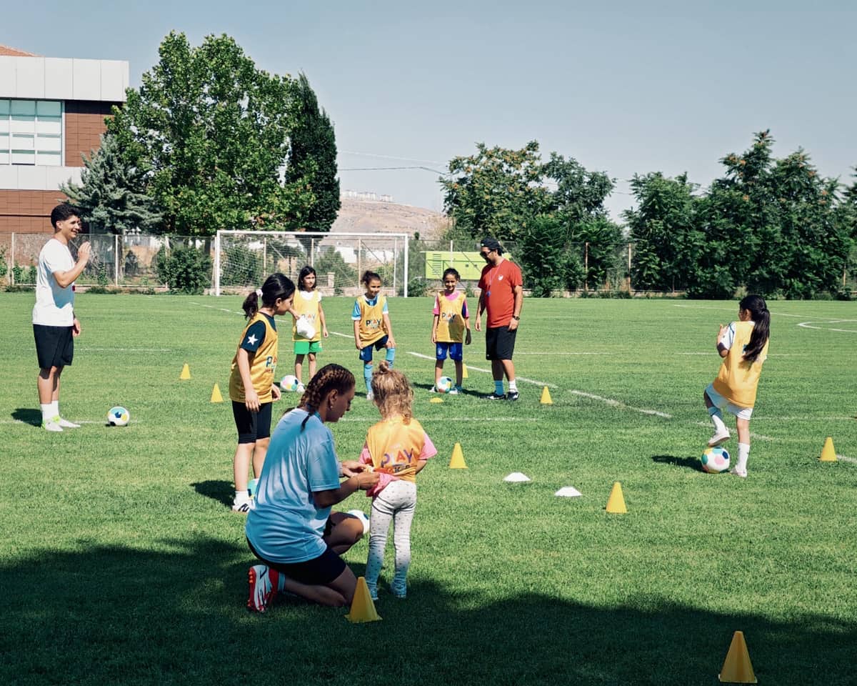 UEFA Playmakers Programı Malatya’da Minik Kızları Futbolla Buluşturdu