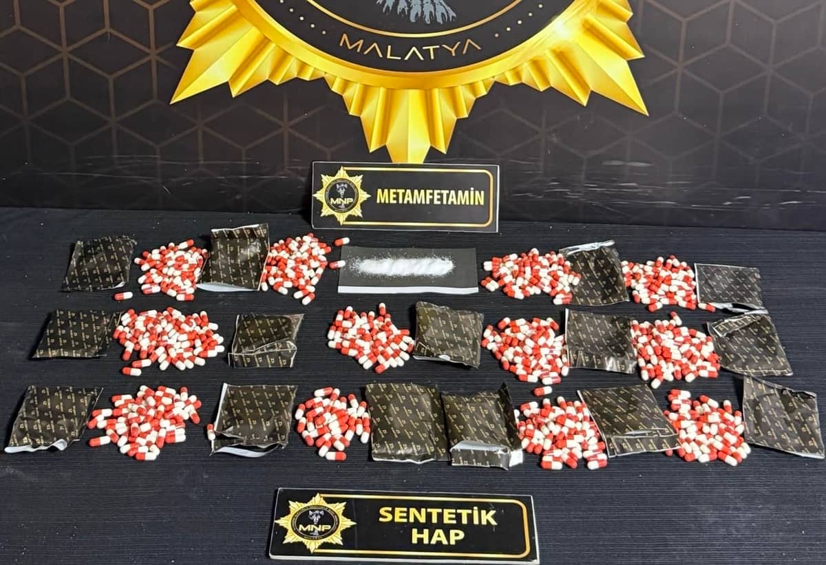 Malatya’da Zehir Tacirlerine Darbe: 8 Tutuklama