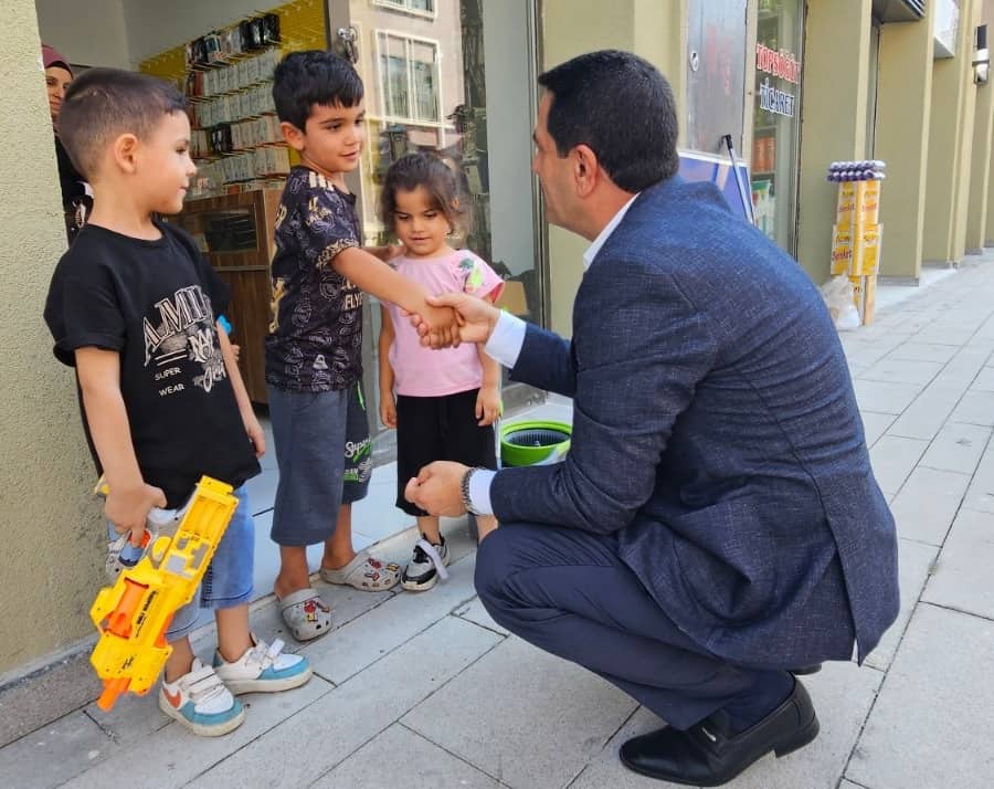 Başkan Taşkın’dan Yeni Çarşı Esnafına Ziyaret