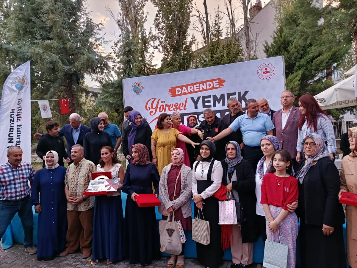 Darende’de Yöresel Lezzetler Yağmur Altında Yarıştı