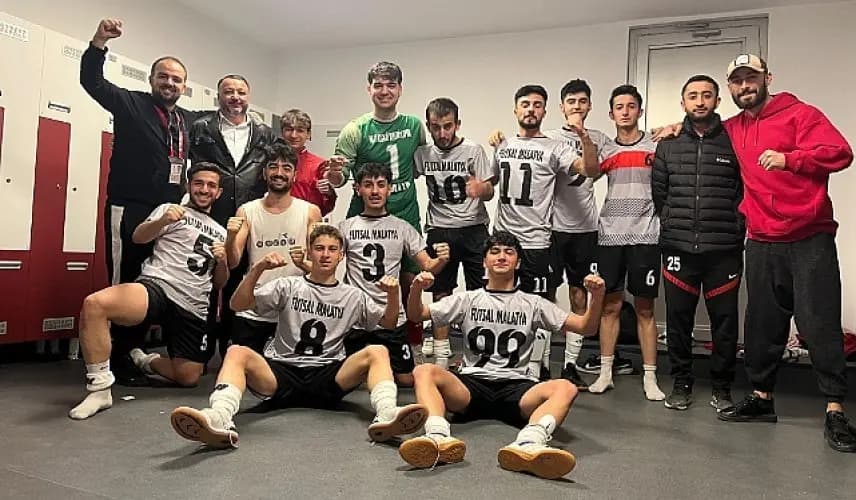 Battalgazi Belediyespor, TFF Futsal 1. Ligi'ne Yükseldi!