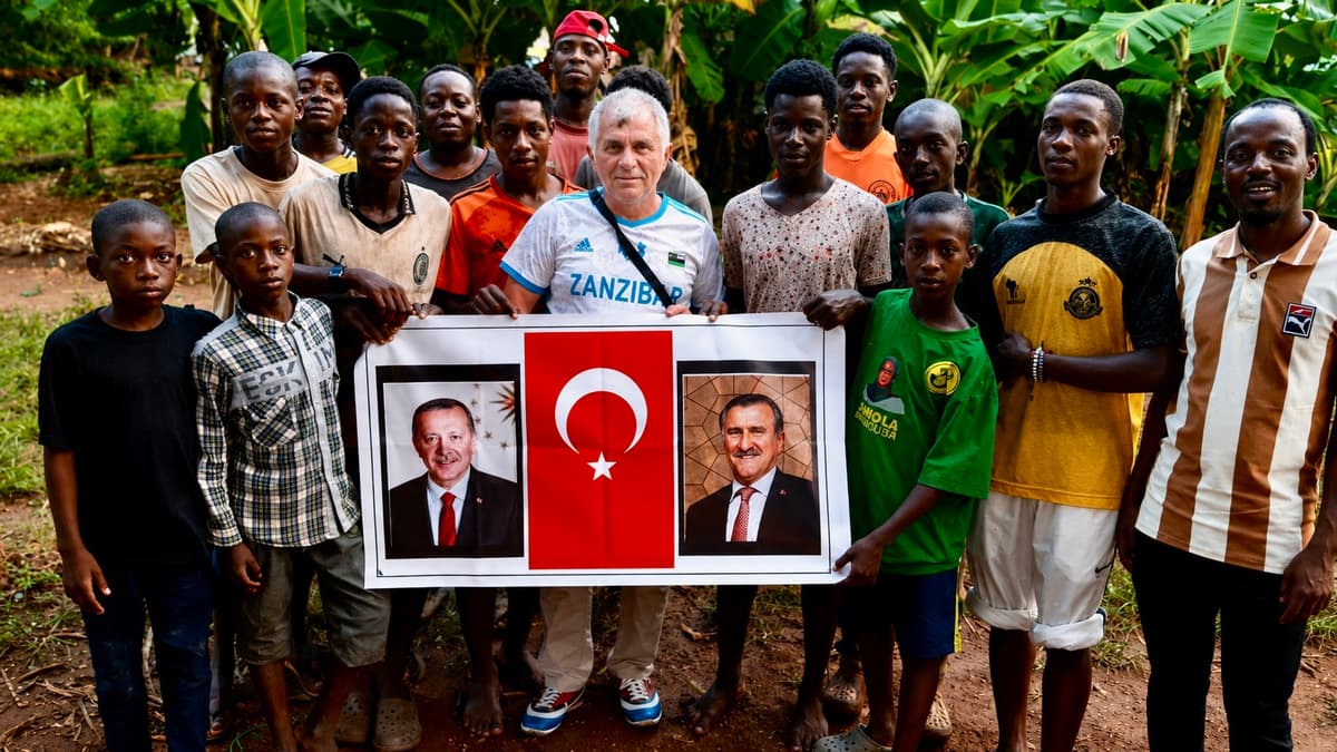 Pütürge Gençlik Merkezi Tanzanya’da Gönül Köprüsü Kurdu